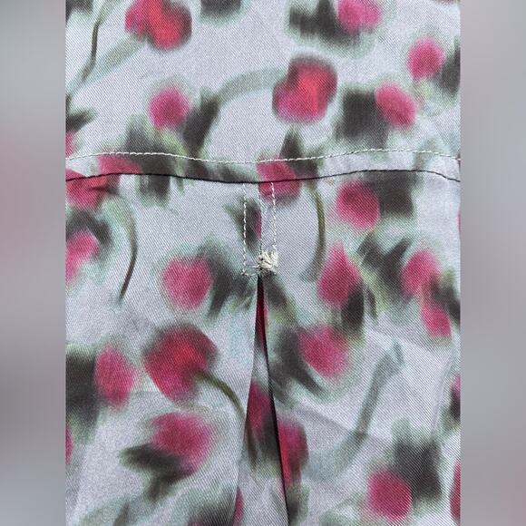 J.Crew Drapey button-up shirt in cherry-printed viscose twill - Picture 5 of 6